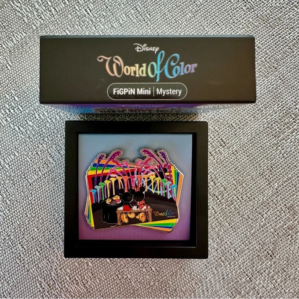 Disneyland World of Color 2025 Dessert Party Full Color FigPin